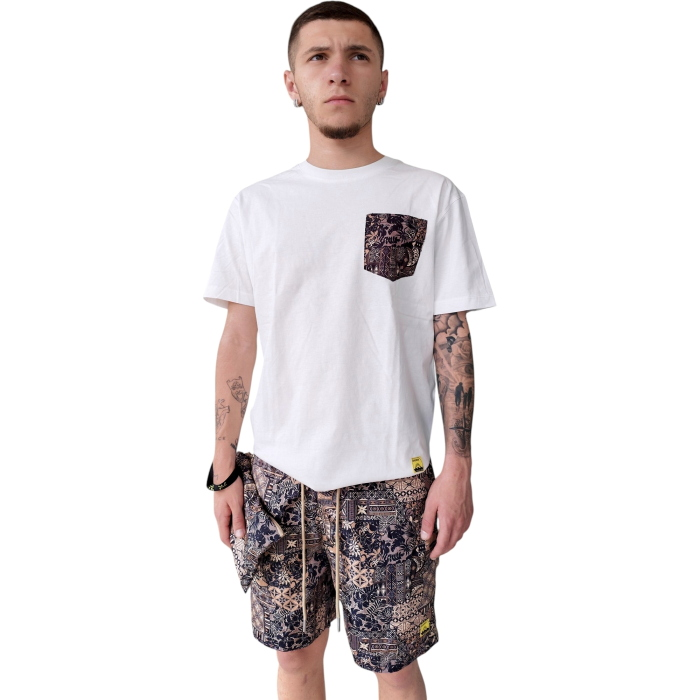 T-shirt uomo GIANNI LUPO comfort fit girocollo 100% cotone con taschino anteriore