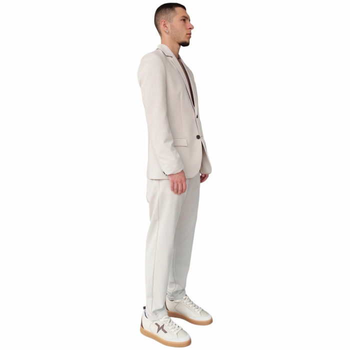 Abito uomo IMPERIAL giacca monopetto e pantalone slim fit cropped