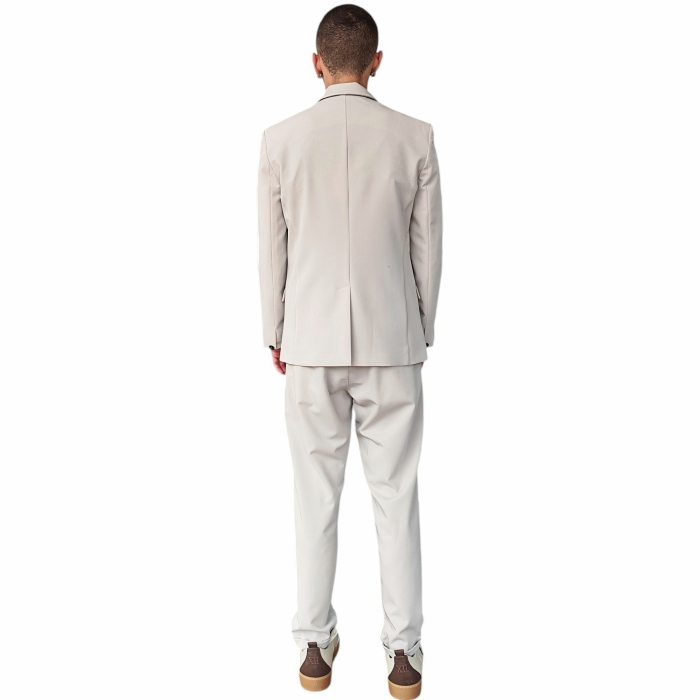 Abito uomo IMPERIAL giacca monopetto e pantalone slim fit cropped