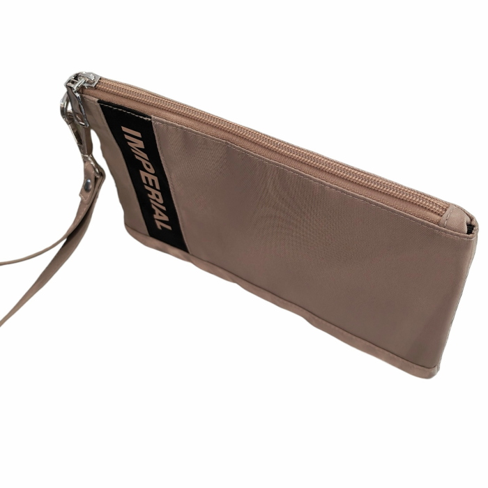 Pochette uomo IMPERIAL in nylon con manico a polso