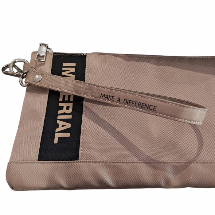 Pochette uomo IMPERIAL in nylon con manico a polso