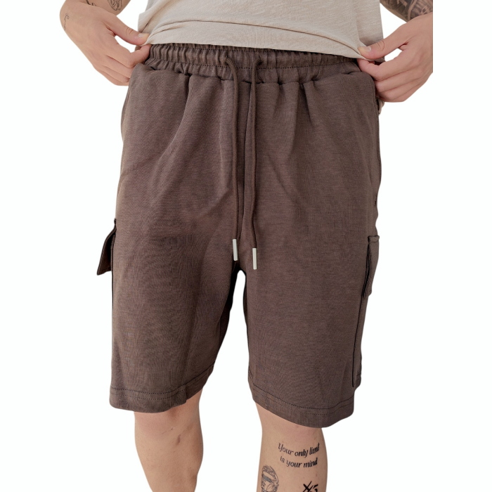 Bermuda uomo GIANNI LUPO modello Joggers cargo in cotone