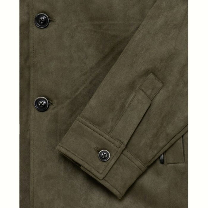 Giubbotto uomo GIANNI LUPO modello camicia overshirt in camoscio