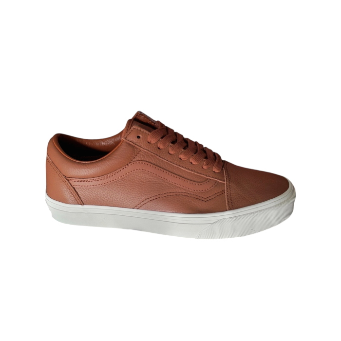 Scarpa uomo VANS sneakers old skool Glazed Ginger in pelle