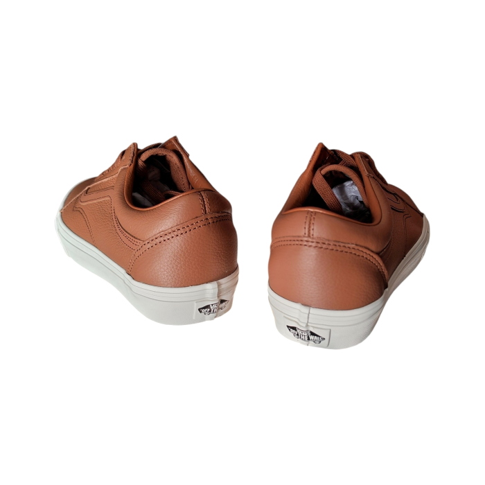 Scarpa uomo VANS sneakers old skool Glazed Ginger in pelle