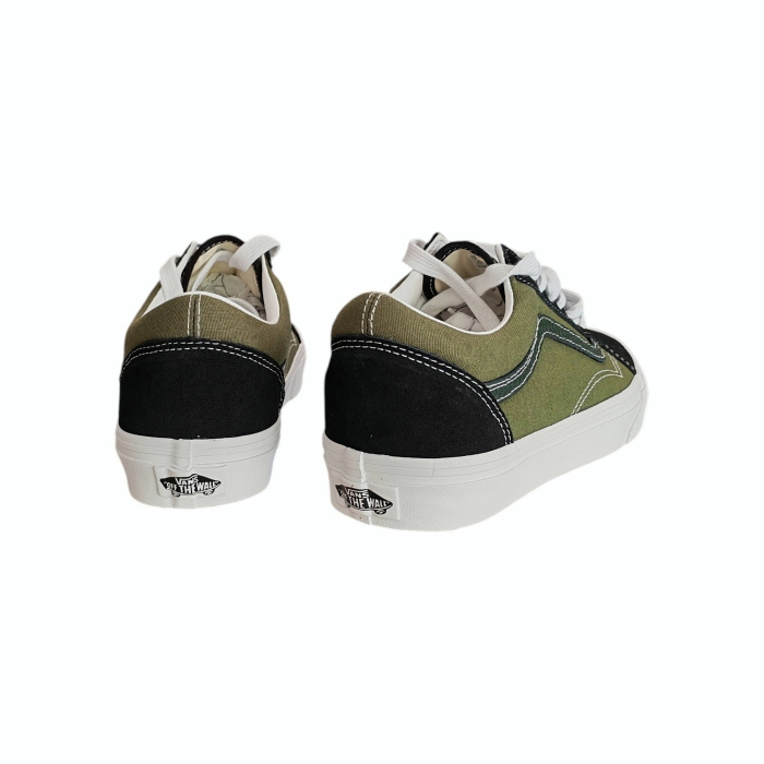 Scarpa uomo VANS sneakers Old Skool Sidestripe Multi in canvas