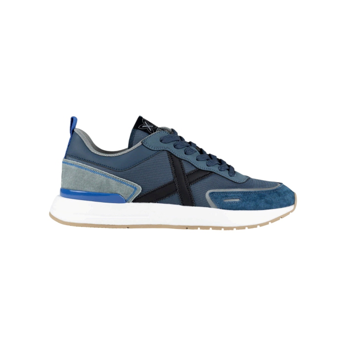 Scarpa uomo MUNICH sneakers Speed 22 mix tessuto pelle camoscio