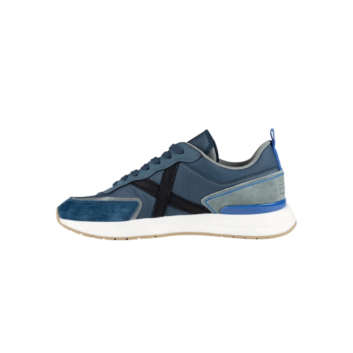 Scarpa uomo MUNICH sneakers Speed 22 mix tessuto pelle camoscio