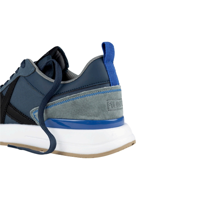 Scarpa uomo MUNICH sneakers Speed 22 mix tessuto pelle camoscio