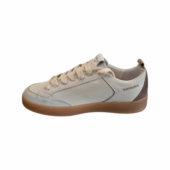 Sneakers uomo TWELVE Jump 100 lavorate a mano in vera pelle e plantare memory