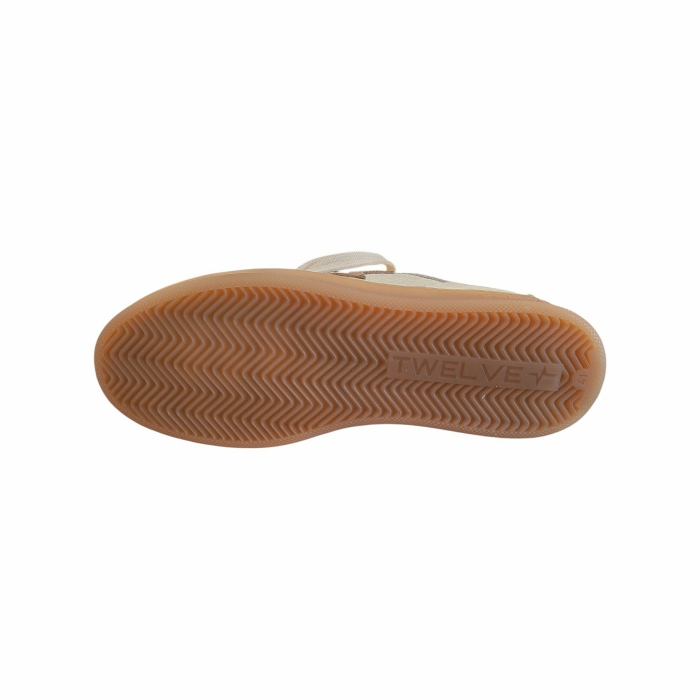Sneakers uomo TWELVE Jump 100 lavorate a mano in vera pelle e plantare memory