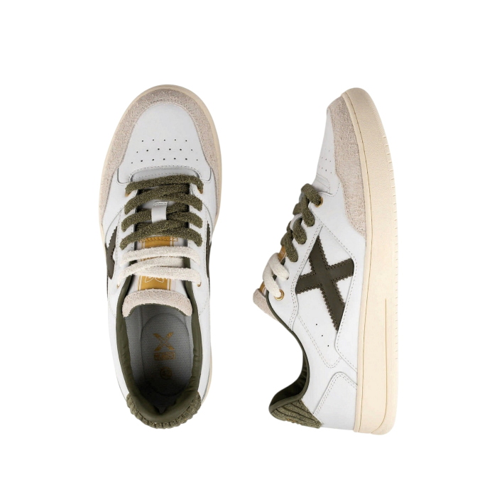 Scarpa uomo MUNICH sneakers Legit 125 in pelle con dettagli velluto