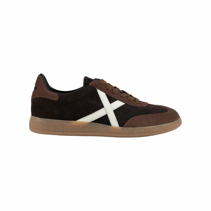 Scarpa uomo MUNICH sneakers Barru 231 in camoscio con dettaglio in pelle