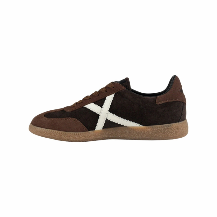 Scarpa uomo MUNICH sneakers Barru 231 in camoscio con dettaglio in pelle