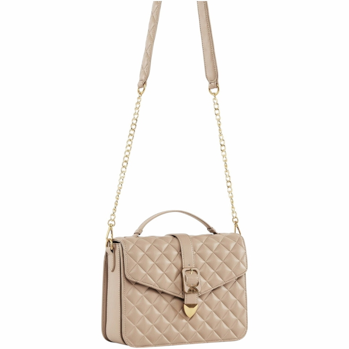Borsa donna GAUDI' crossbody matelassé con manico a mano e tracolla staccabile
