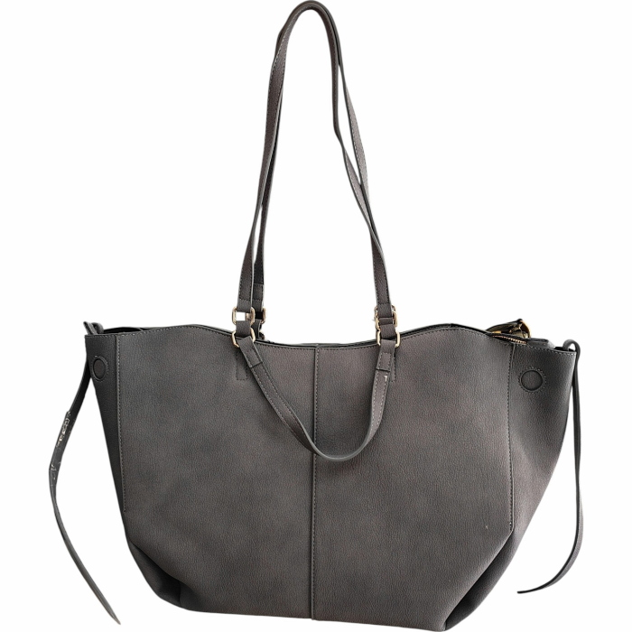 Borsa donna GAUDI' maxi shopping bag similpelle morbida con pochette