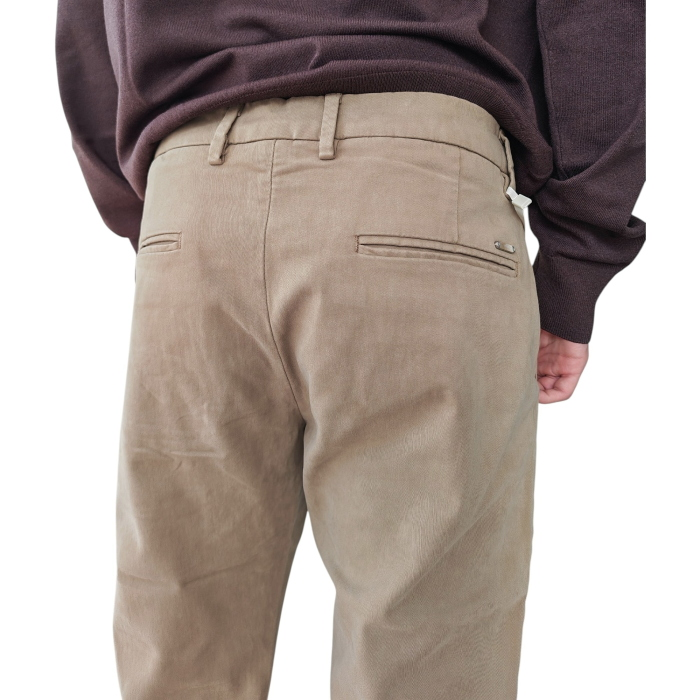Pantalone uomo GIANNI LUPO modello Chinos slim fit caldo cotone