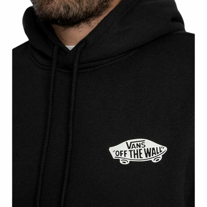 Felpa uomo VANS double standard caldo cotone con cappuccio e stampa