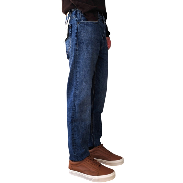 Jeans uomo GIANNI LUPO carrot fit Mike 95 lavaggio medio con graffi