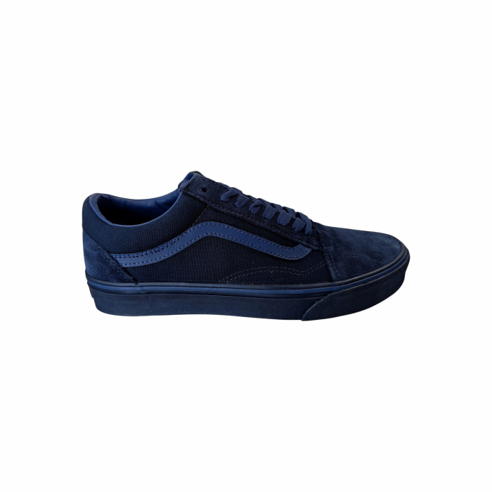 Scarpa uomo VANS old skool tonal dress blues/true in camoscio e canvas
