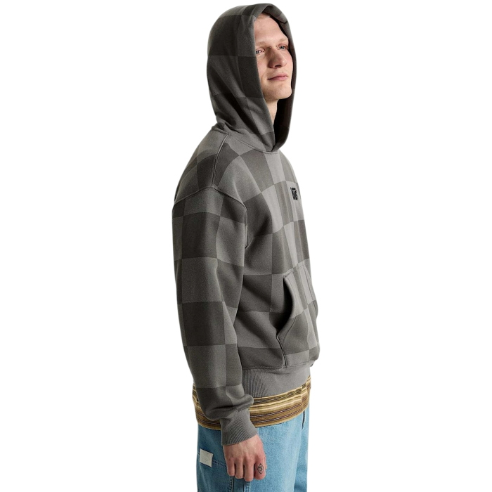 Felpa uomo VANS caldo cotone con cappuccio Stretch Logo Checkerboard