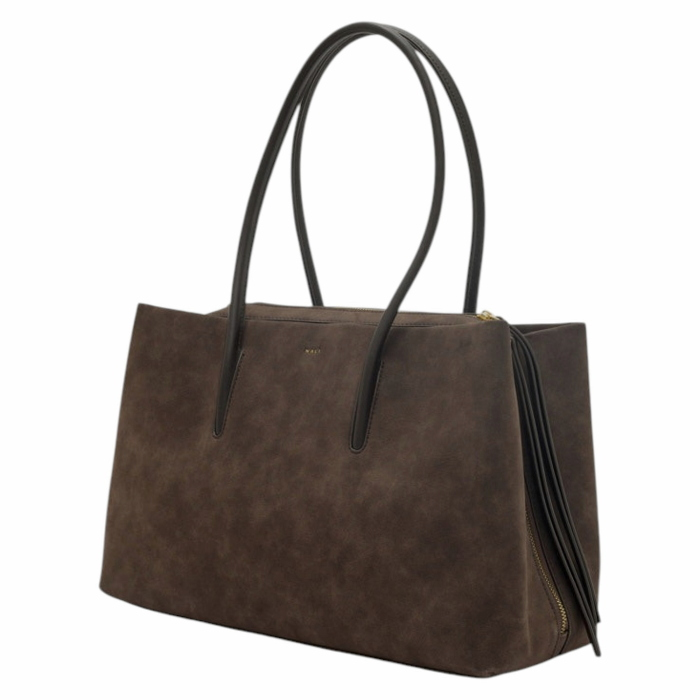 Borsa donna NALI' in eco camoscio modello Sky a spalla manici ecopelle