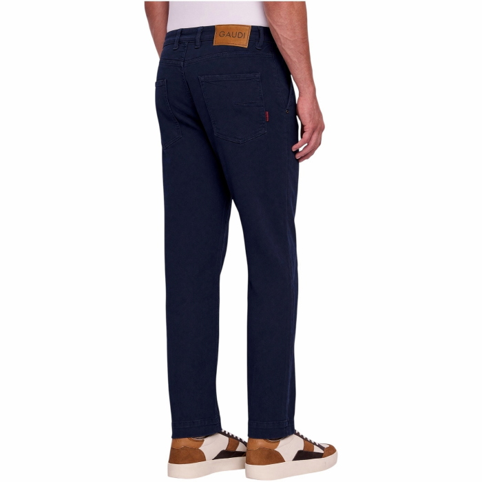 Pantalone uomo GAUDI' gamba dritta in Bull di cotone elasticizzato
