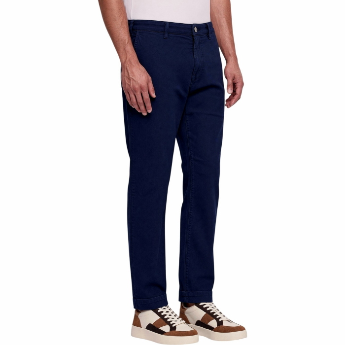 Pantalone uomo GAUDI' gamba dritta in Bull di cotone elasticizzato