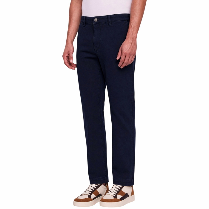 Pantalone uomo GAUDI' gamba dritta in Bull di cotone elasticizzato