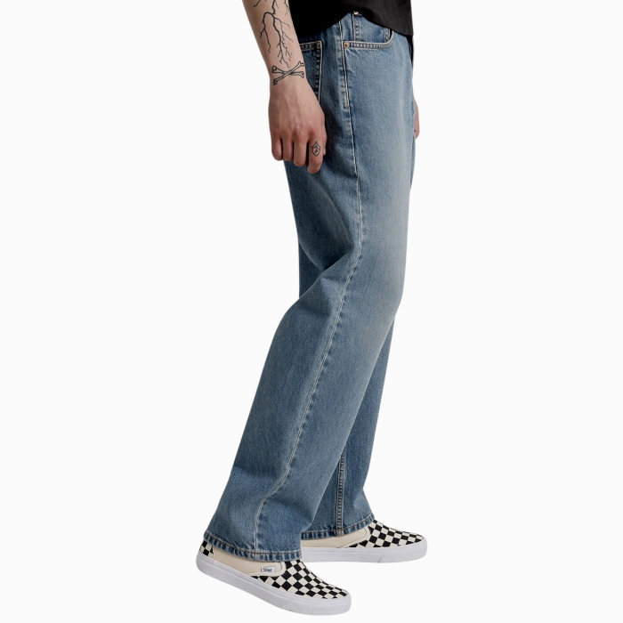 Jeans uomo VANS straigth gamba ampia check-5 denim vintage