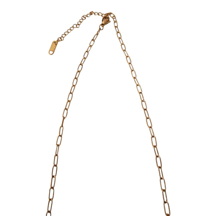 Collana donna NALI' in acciaio inox catenina con pendente cagnolino