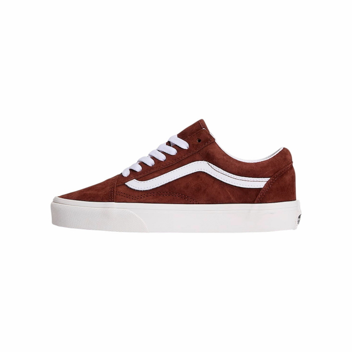 Scarpa donna VANS sneakers Pig Suede Brown in camoscio