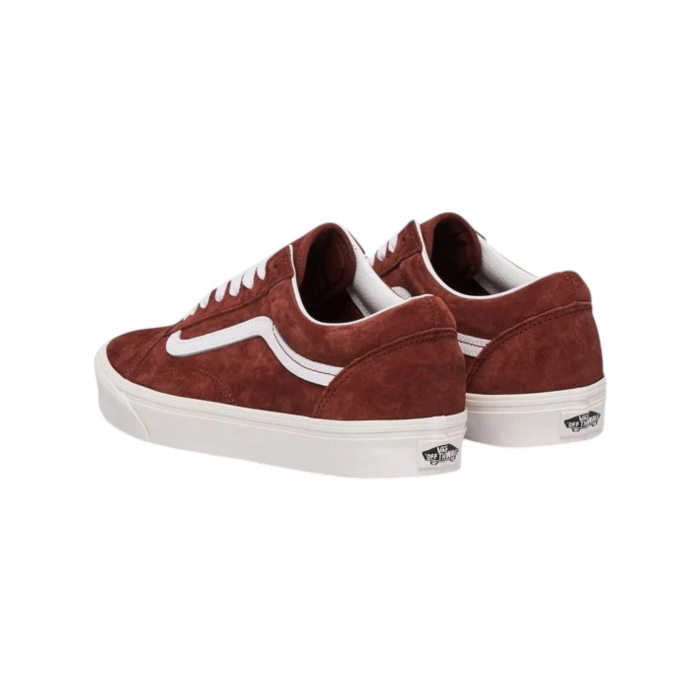 Scarpa donna VANS sneakers Pig Suede Brown in camoscio