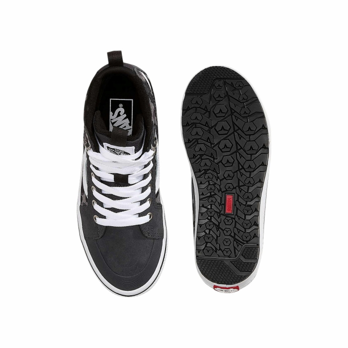 Scarpa uomo VANS Sk8-Hi Waterproof Insulat maculata tessuto idrorepellente 