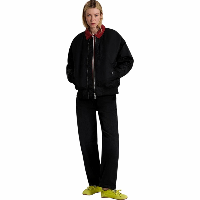 Giubbotto donna VANS bomber in raso impermeabile regular fit