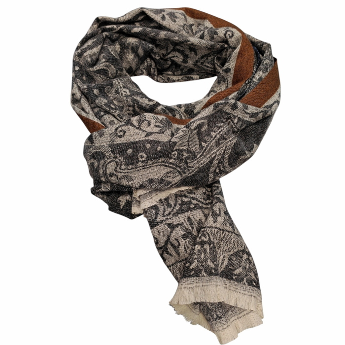 Sciarpa donna NALI' tessuto soft fantasia Jacquard modello Polly 60x190 cm