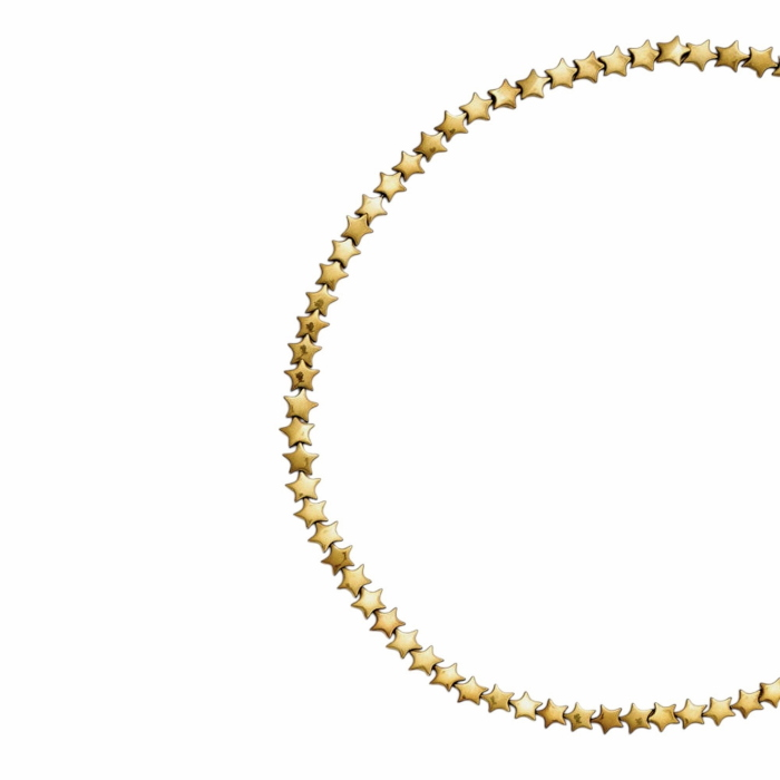 Collana donna NALI' girocollo stars con stelline in ematite inossidabile
