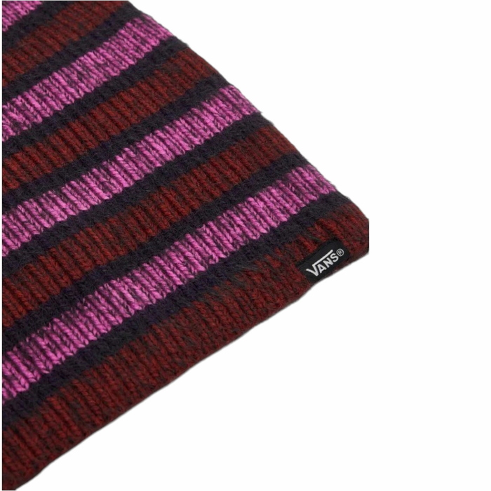 Berretto donna VANS plaimor Beanie costine multicolor a righe