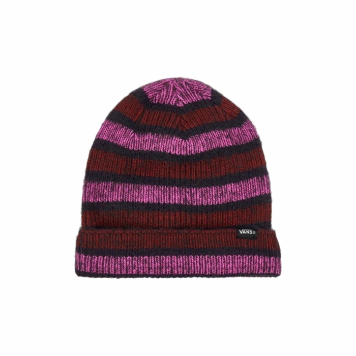 Berretto donna VANS plaimor Beanie costine multicolor a righe