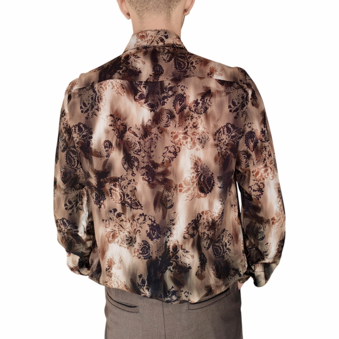 Camicia uomo IMPERIAL 100% viscosa regular fit fantasia floreale 
